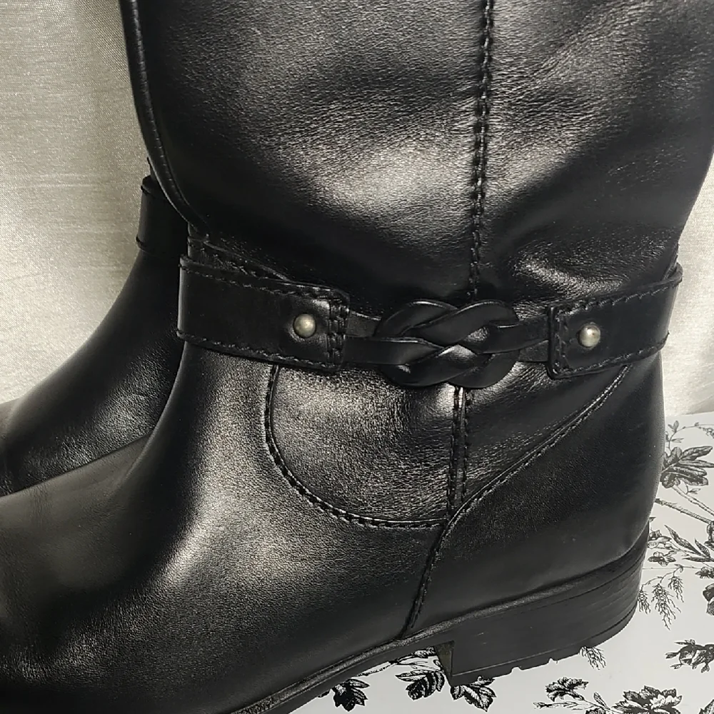 Clarks Black Over‎ the Knee Boots
